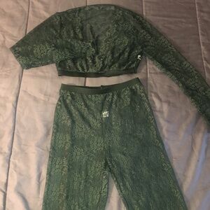 Lace Two Piece Set